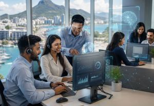 L’intelligence artificielle transforme le BPO mauricien Mauritius Startup Incubator